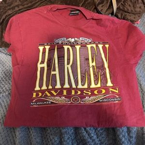 Vtg 1993 Harley Davidson 90th
Anniversary Single Stitch Men's Size